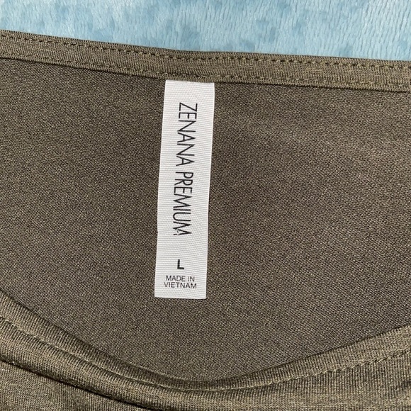 Army Green Dress with POCKETS - Picture 3 of 3